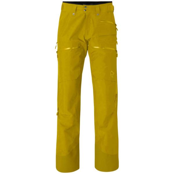NORRONA LOFOTEN GORE-TEX INSULATED PANTS GOLDEN PALM PANTALONI SNOWBOARD