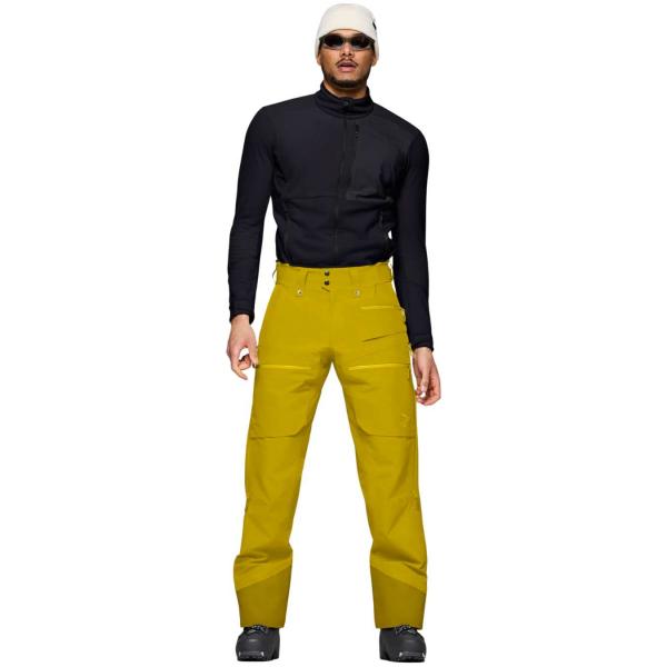 NORRONA LOFOTEN GORE-TEX INSULATED PANTS GOLDEN PALM PANTALONI SNOWBOARD