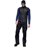 NORRONA TROLLVEGGEN DOWN800 SUPER LIGHT VEST CAVIAR BLACK SMANICATO