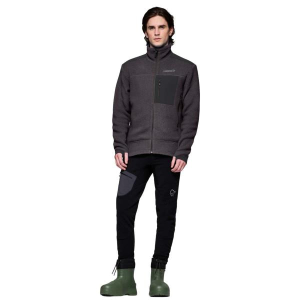 NORRONA TROLLVEGGEN WARM3 JACKET PHANTOM PILE