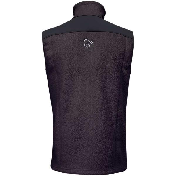 NORRONA TROLLVEGGEN WARM3 VEST PHANTOM SMANICATO IN PILE