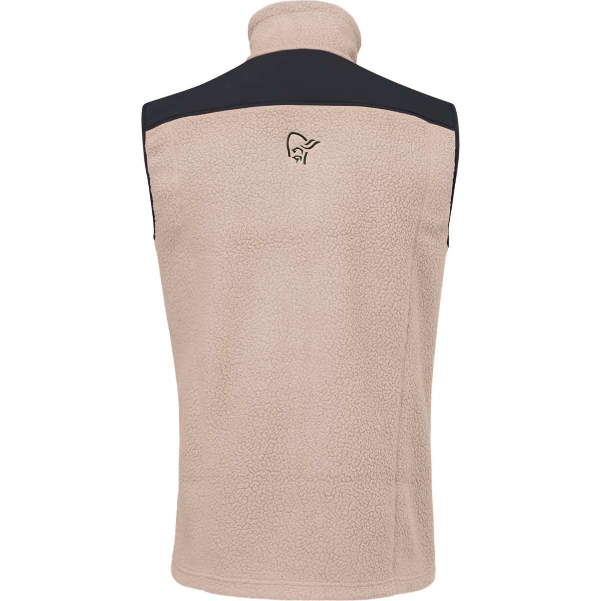 NORRONA TROLLVEGGEN WARM3 VEST WINTER TWIG SMANICATO IN PILE