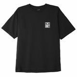 OBEY EYES ICON 2 OFF BLACK T-SHIRT