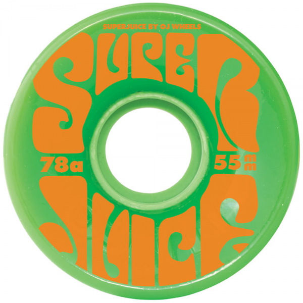 OJ WHELLS MINI SUPER JUICE 60mm - 78A GREEN RUOTE