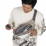OSPREY DAYLITE WAIST MYSTERY WHITE MULTI MARSUPIO