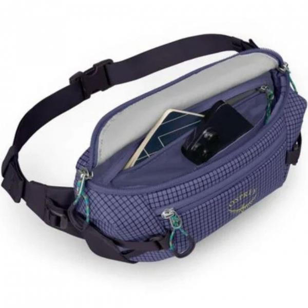 OSPREY TRANSPORTER WAIST PACK EUPHORIA PURPLE MARSUPIO