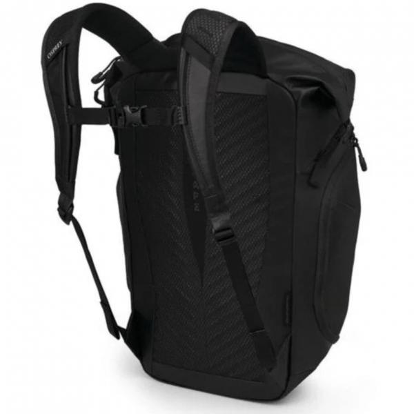 OSPREY TRANSPORTER ZINCH RAVEN BLACK ZAINO VIAGGIO