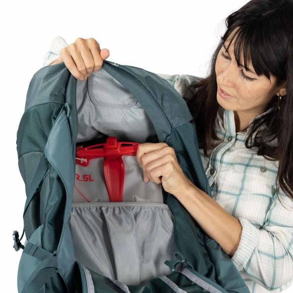 OSPREY FAIRVIEW TRECK 55 BLACK ZAINO VIAGGIO DONNA