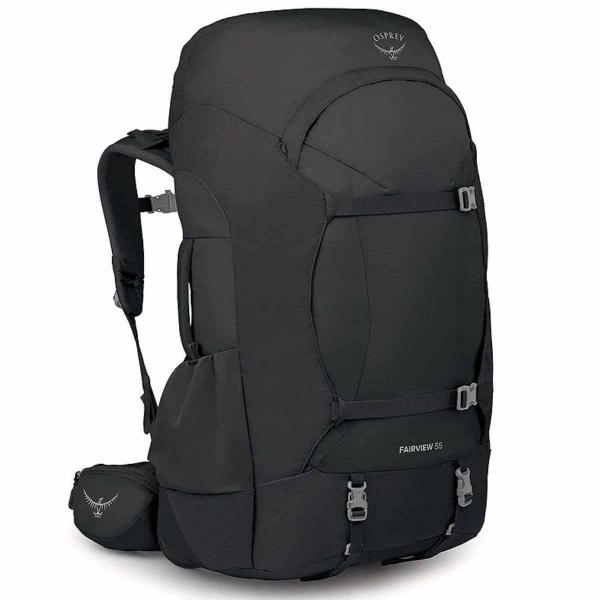 OSPREY FAIRVIEW TRECK 55 BLACK ZAINO VIAGGIO DONNA