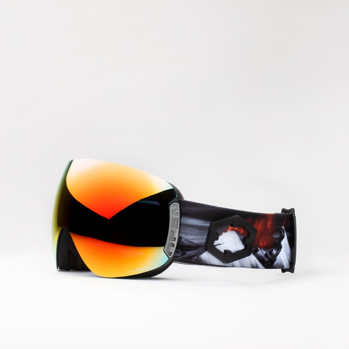 OUT OF OPEN PEAKS THE ONE FUOCO MASCHERA SNOWBOARD