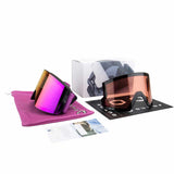OUT OF ZENITH PUNK VIOLET MCI + LENTE STORM MASCHERA SNOWBOARD