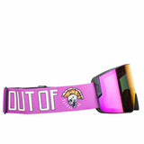 OUT OF ZENITH PUNK VIOLET MCI + LENTE STORM MASCHERA SNOWBOARD