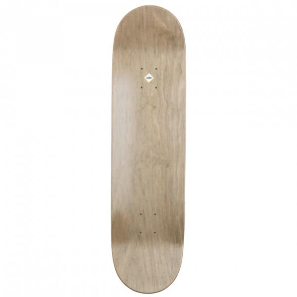 POETIC COLLECTIVE - SILVER PLANE FRAME 8.375" TAVOLA SKATEBOARD
