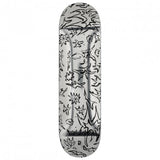 POETIC COLLECTIVE - SILVER TRIBAL 8.25" TAVOLA SKATEBOARD