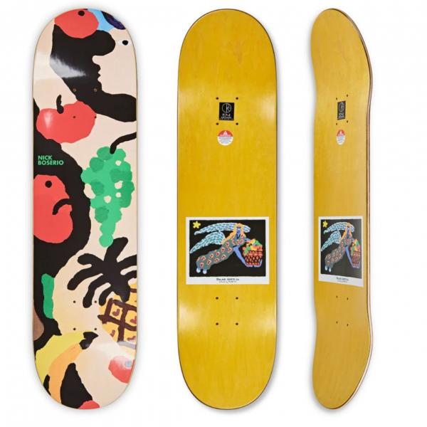 POLAR SKATEBOARD NICK BOSERIO FRUIT LADY 8" TAVOLA