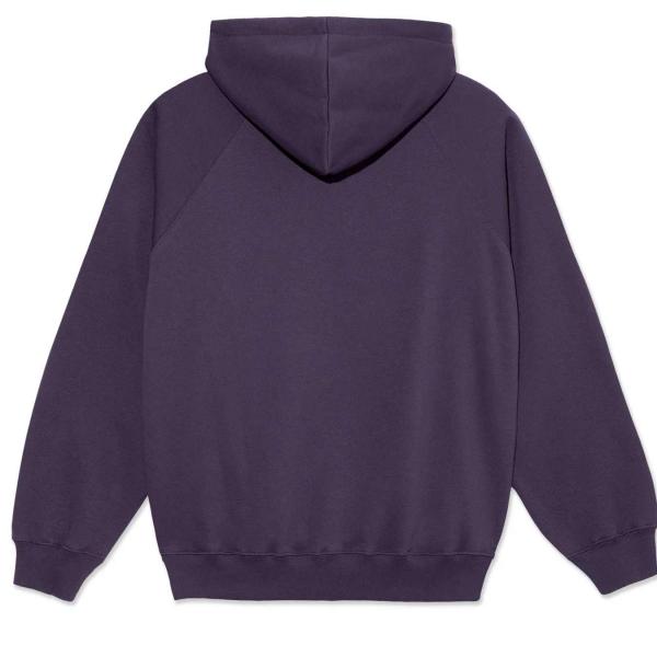 POLAR DEFAULT HOODIE DARK VIOLET FELPA