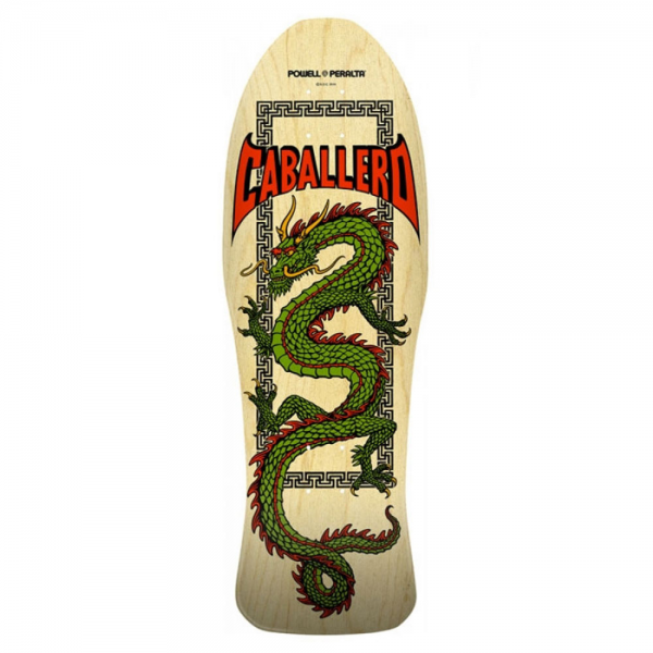 POWELL PERALTA OLD SKOOL CABALLERO DRAGON 10" TAVOLA SKATEBOARD