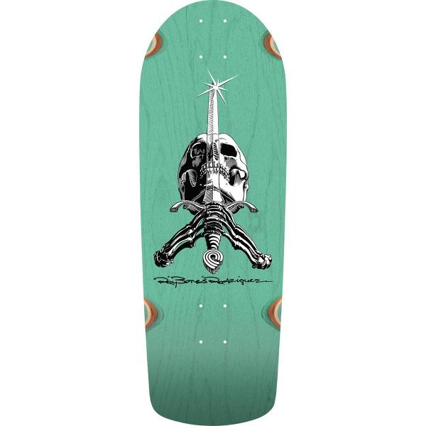 POWELL PERALTA RODRIGUEZ SNUB TEAL 10" TAVOLA SKATEBOARD
