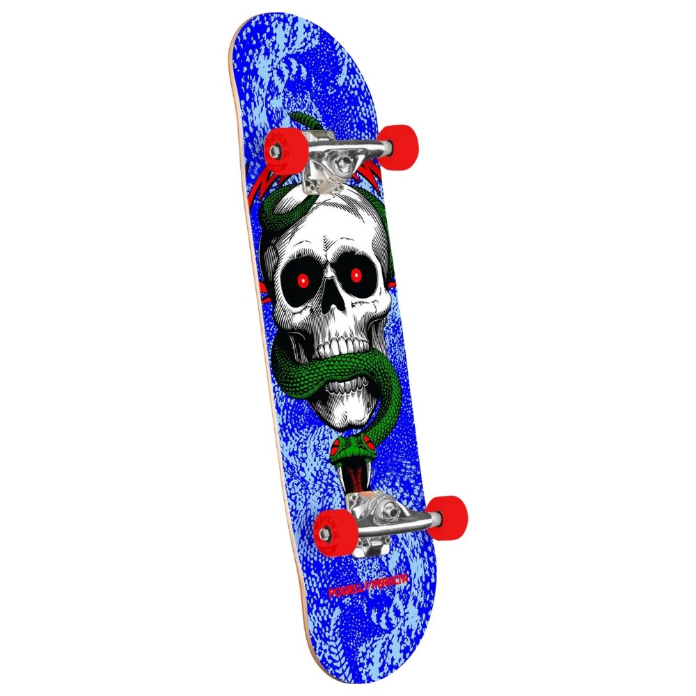 POWELL PERALTA KULL & SNAKE 8.25" SKATEBOARD COMPLETO