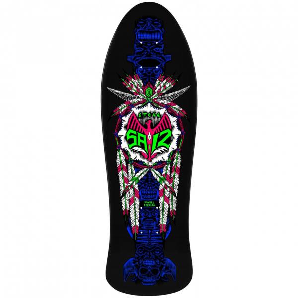 POWELL PERALTA STEVE SAIZ TOTEM BLACKLIGHT 10" TAVOLA SKATEBOARD