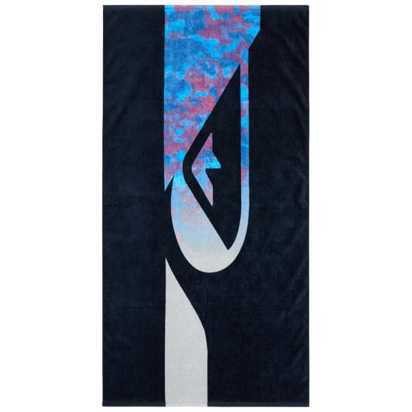 QUIKSILVER FRESHNESS TOWEL TELO MARE NEBULAS BLUE FADE REFLECTION