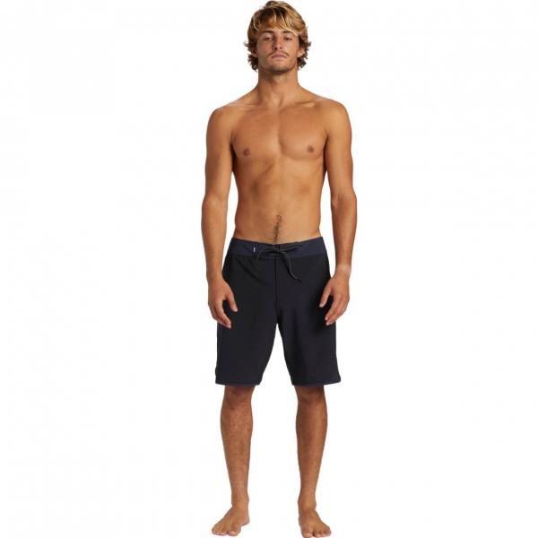 QUIKSILVER BOARDSHORT HIGHLINE SCALLOP 19'' BLACK COSTUME