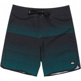 QUIKSILVER BOARDSHORT SURFSILK SCALLOPP 18" TEAL GREEN