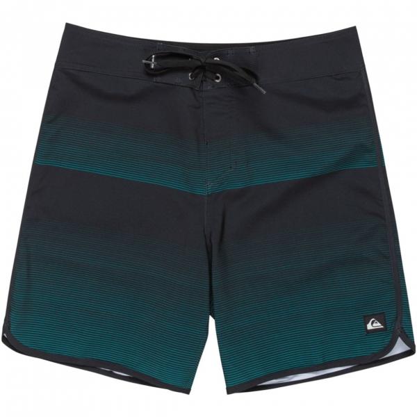 QUIKSILVER BOARDSHORT SURFSILK SCALLOPP 18" TEAL GREEN