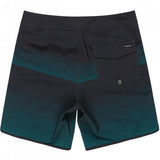 QUIKSILVER BOARDSHORT SURFSILK SCALLOPP 18" TEAL GREEN