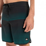QUIKSILVER BOARDSHORT SURFSILK SCALLOPP 18" TEAL GREEN