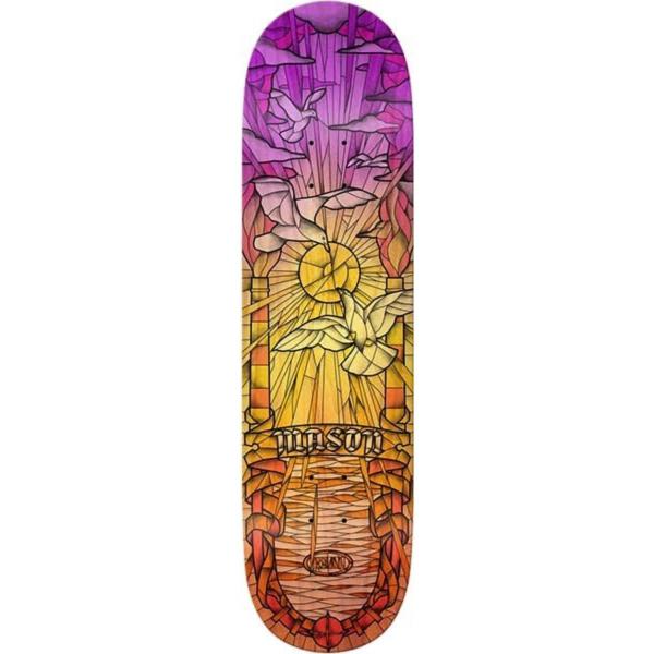 REAL CHROME CATHEDRAL SILVA 8.38" TAVOLA SKATEBOARD