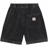 CARHARTT WIP REYNOLD SHORT BLACK (DUSKY WASHED)