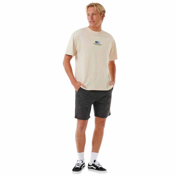 RIP CURL JACKSON 18" VOLLEY BOARDWALK BLACK IBRIDO