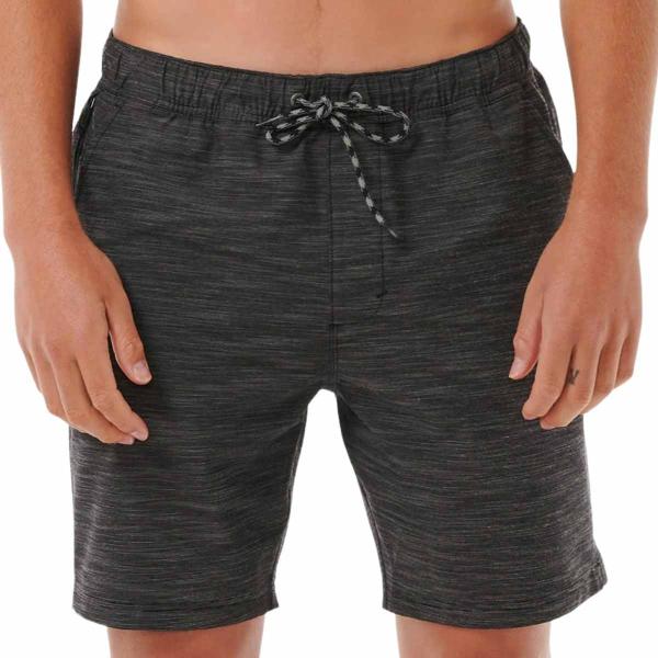 RIP CURL JACKSON 18" VOLLEY BOARDWALK BLACK IBRIDO