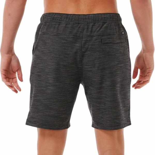 RIP CURL JACKSON 18" VOLLEY BOARDWALK BLACK IBRIDO