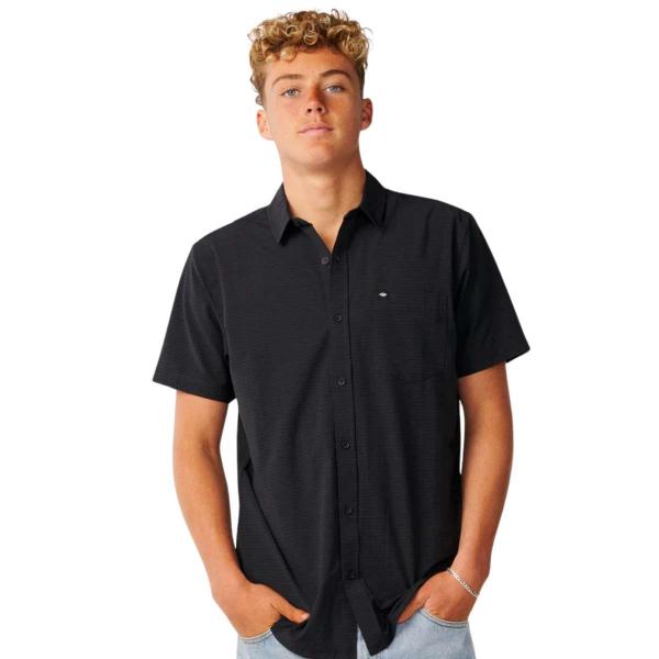 RIP CURL VAPORCOOL AEROTECH S/S SHIRT CAMICIA MANICHE CORTE