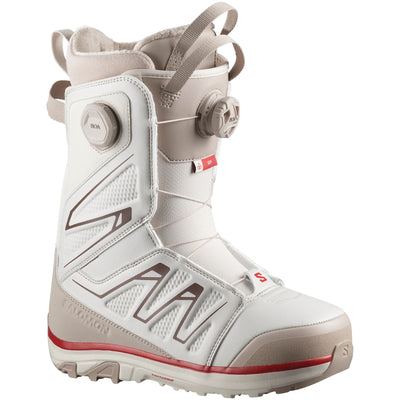 SALOMON IVY BOA SJ BOA ALMOND MILK/WHITE PEPPER/HAUTE RED SCARPONI DONNA