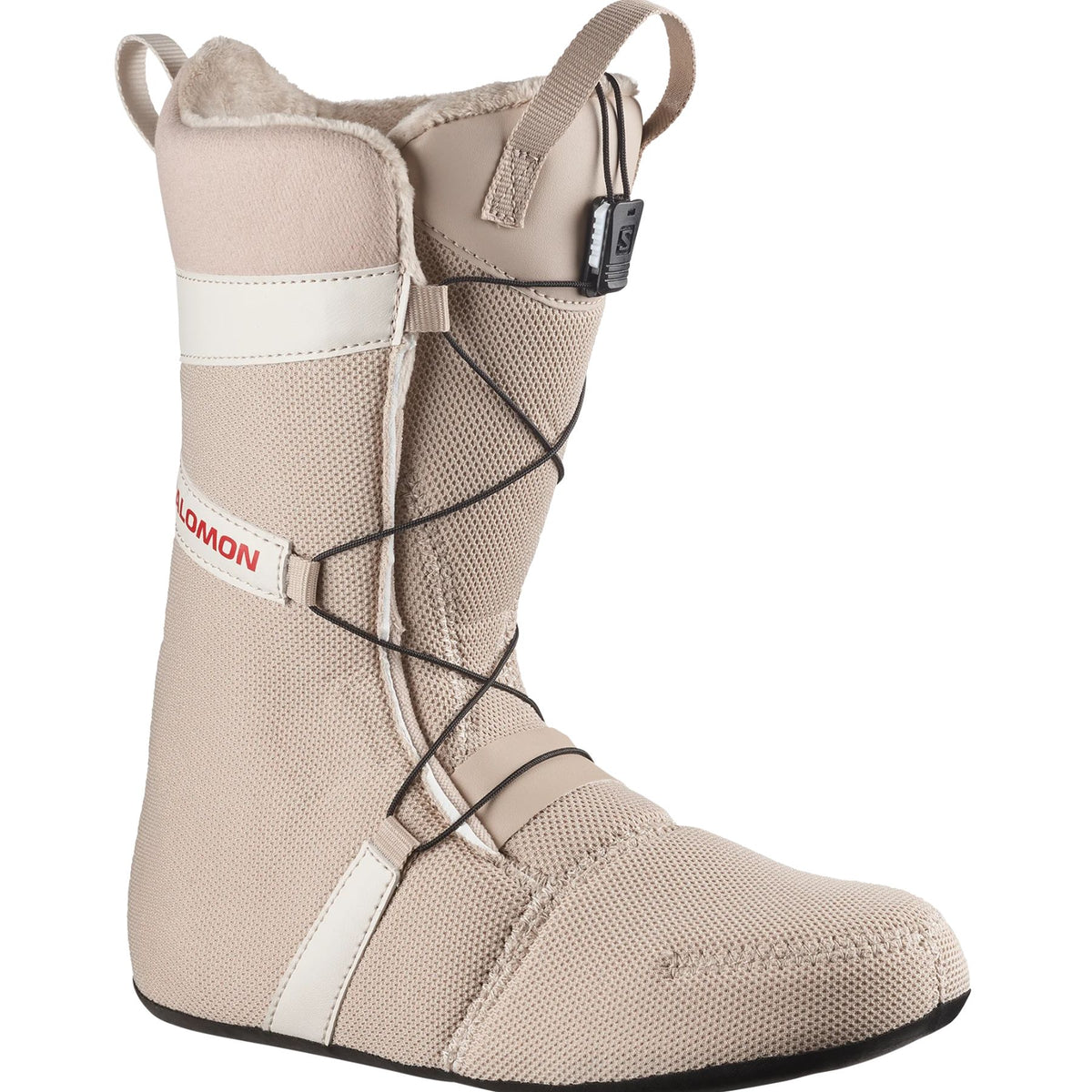 SALOMON IVY BOA SJ BOA ALMOND MILK/WHITE PEPPER/HAUTE RED SCARPONI DONNA