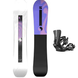 SALOMON BLISS SNOWBOARD + ATTACCHI RHYTM