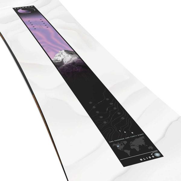 SALOMON BLISS SNOWBOARD + ATTACCHI RHYTM