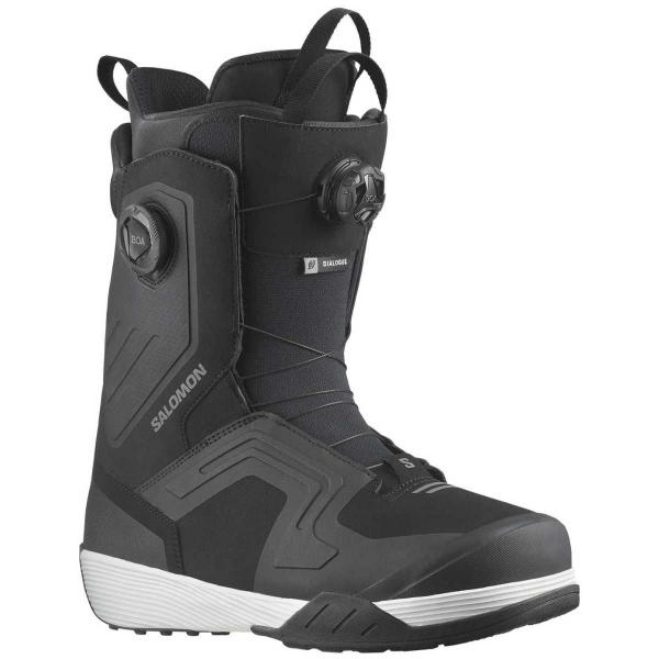 SALOMON DIALOGUE DUAL BOA BLACK/BLACK/WHITE SCARPONI SNOWBOARD