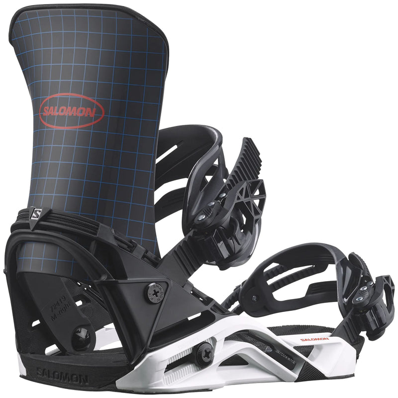 SALOMON DISTRICT BLACK/WHITE ATTACCHI SNOWBOARD