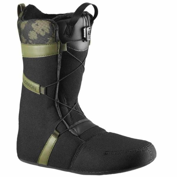 SALOMON LAUNCH BOA SJ BOA BLACK/OLIVE SCARPONI SNOWBOARD
