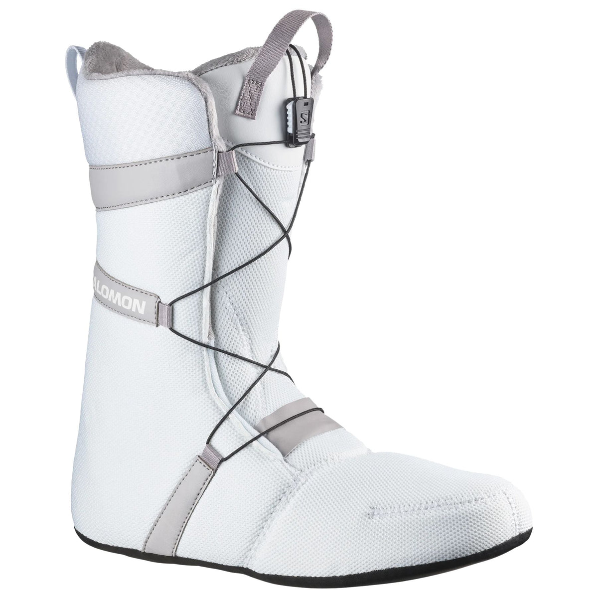 SALOMON LAUNCH BOA SJ BOA WHITE/WHITE/ALLOY SCARPONI SNOWBOARD