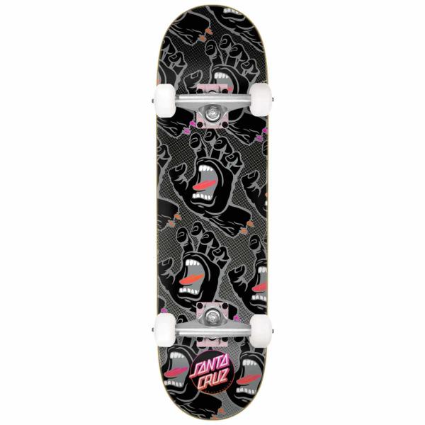 SANTA CRUZ GRADIENT HANDS XL 8.5" SKATEBOARD COMPLETO