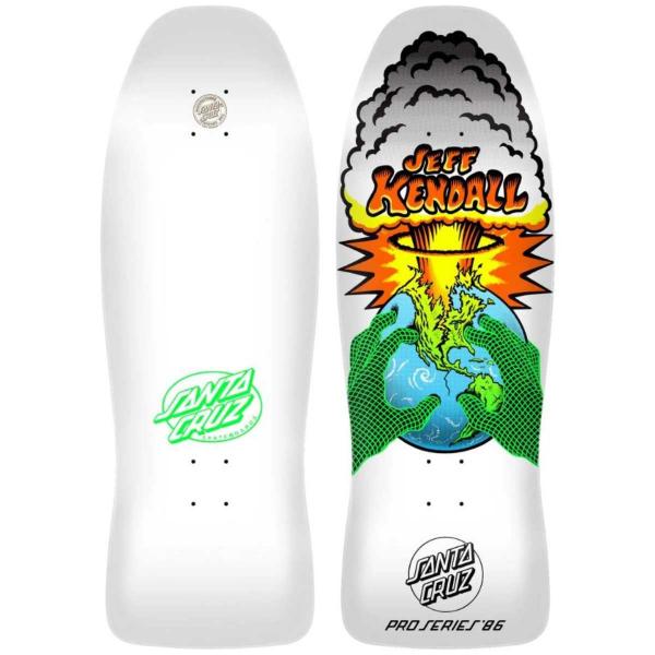 SANTA CRUZ KENDALL END OF THE WORLD REISSUE 10" TAVOLA SKATEBOARD