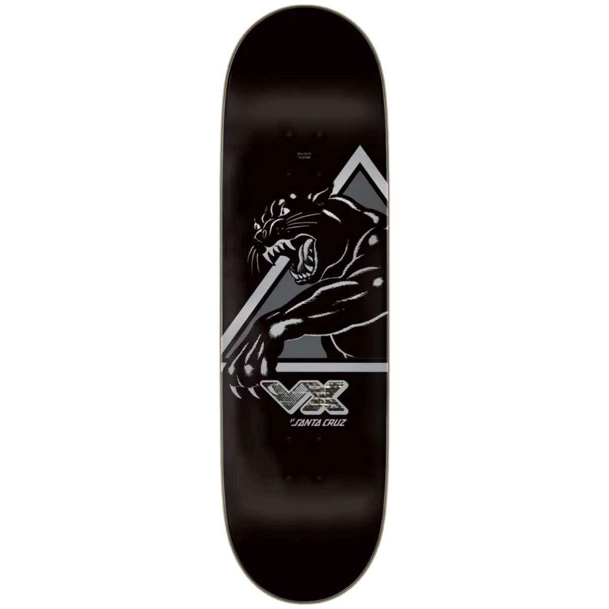 SANTA CRUZ NATALS SHATTERED PANTHER TAVOLA SKATEBOARD