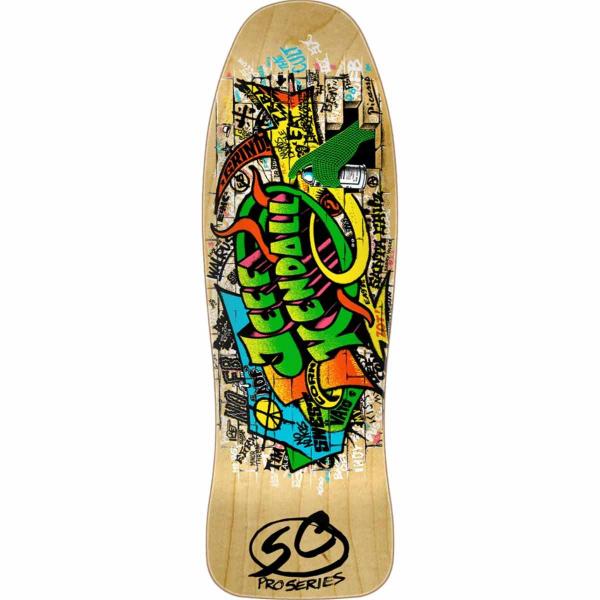 SANTA CRUZ KENDALL GRAFFITI OLD SCHOOL 9.69'' TAVOLA SKATEBOARD
