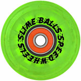 SLIME BALLS WHEELS SB CAFE LIGHT UPS OG GREEN 60mm - 78A RUOTE SKATEBOARD