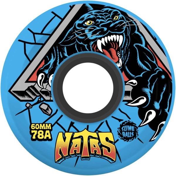 SLIME BALLS WHEELS NATAS REISSUE OG SLIME BLUE 78A 60mm RUOTE
